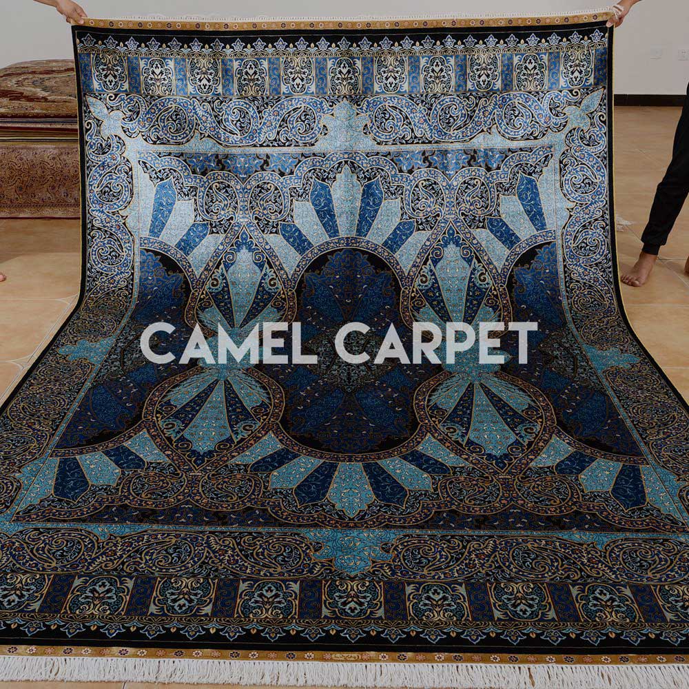 Hand-knotted Blue Carpet Living Room.jpg